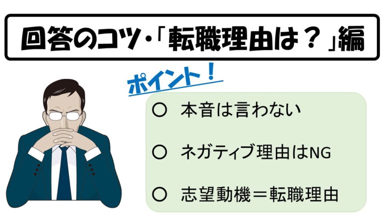回答のコツ 転職理由編 ネガティブ理由は避ける 正解は志望動機 公務員サクセスカレッジ